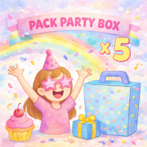 Party Box x 5 talleres