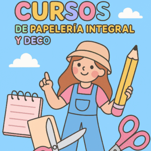 PACK X 24 CURSOS ONLINE: Papelería integral y decoración de eventos.