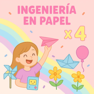 Pack x 4 cursos Ingeniería en papel
