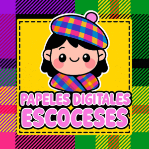 Pack Papeles digitales Escoceses