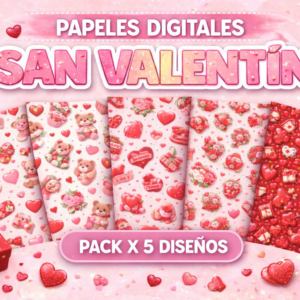 Papeles digitales San Valentín