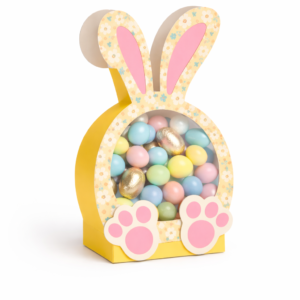 Caja conejo con visor